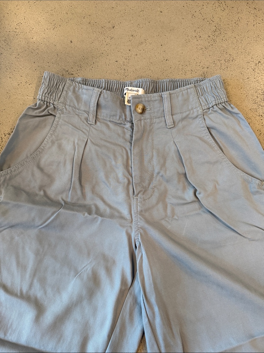 Madewell Light Blue Relaxed Chinos - Picture 3 of 5
